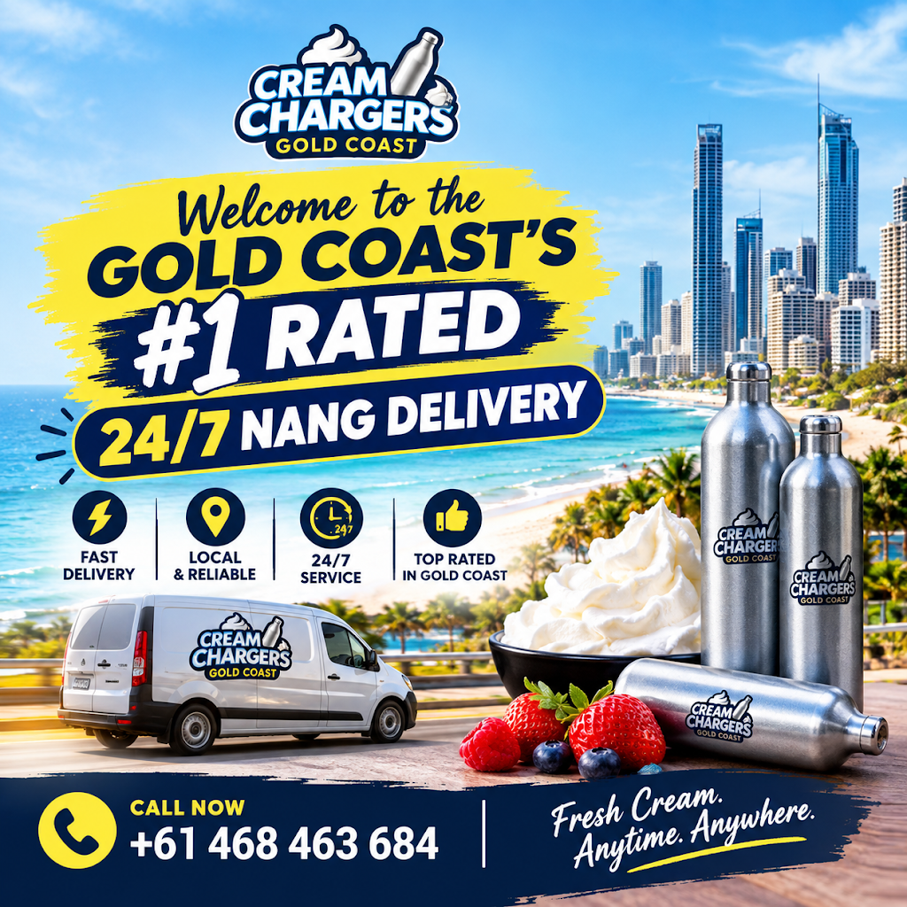 Cream Chargers Gold Coast | Shade No: 267, 16 Pinter Dr, Southport QLD 4215, Australia | Phone: 0468 463 684