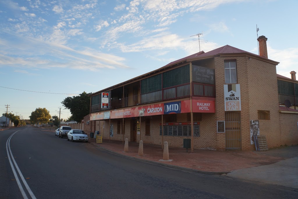 Railway Hotel Mullewa | lodging | 19 Gray St, Mullewa WA 6630, Australia | 0899611050 OR +61 8 9961 1050