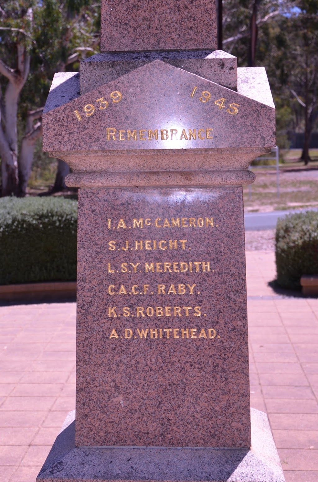 Soldiers Memorial Park | park | 315 Strathalbyn Rd, Mylor SA 5153, Australia