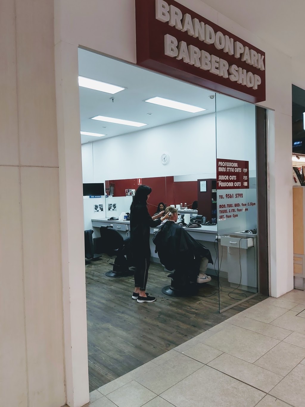 Brandon Park Barber Shop | 580 Springvale Rd, Wheelers Hill VIC 3170, Australia | Phone: (03) 9561 5792