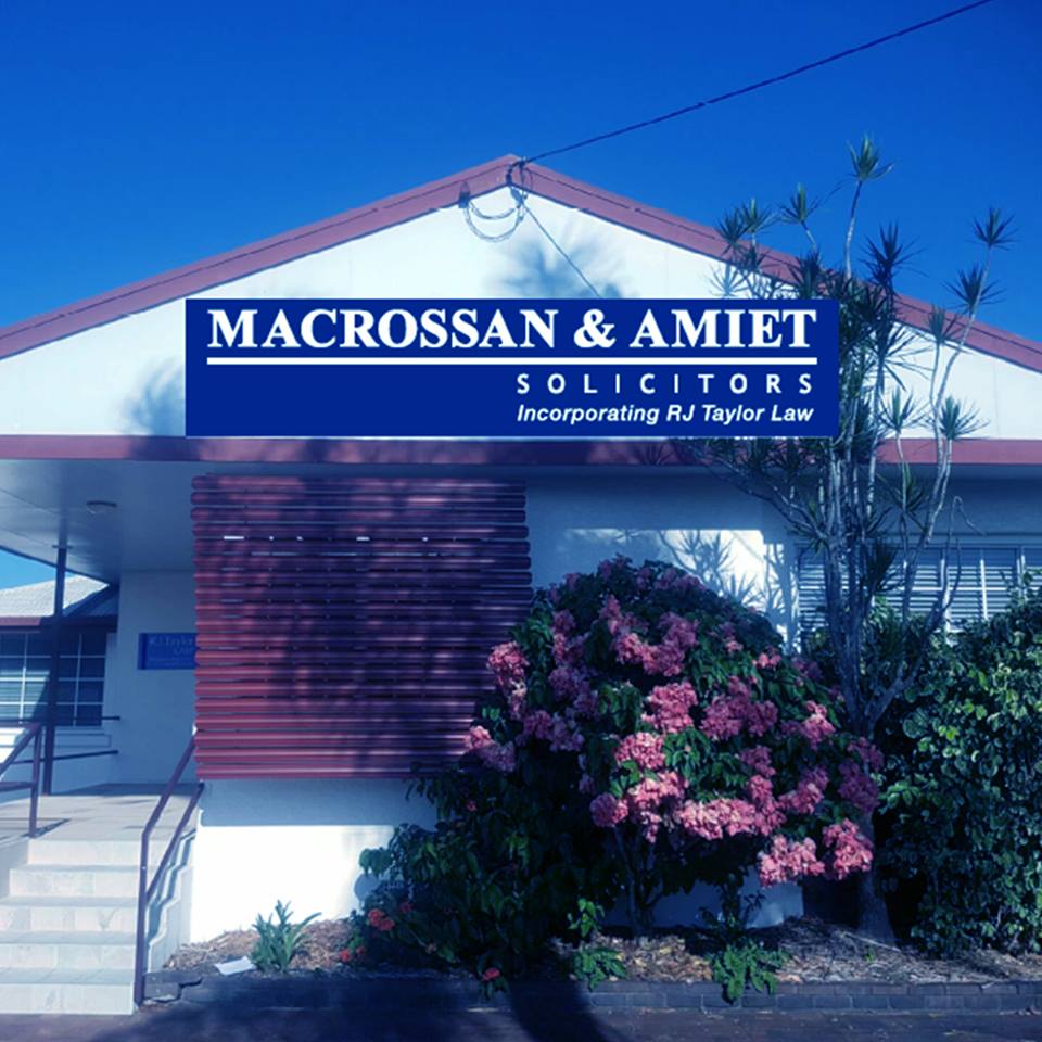 Macrossan & Amiet | lawyer | 15 Chapman St, Proserpine QLD 4800, Australia | 0749646900 OR +61 7 4964 6900