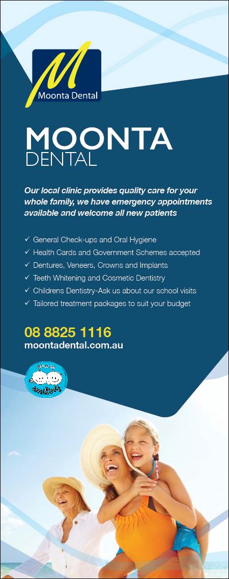 Moonta Dental | 7 Majors Rd, Moonta SA 5558, Australia | Phone: (08) 8825 1116