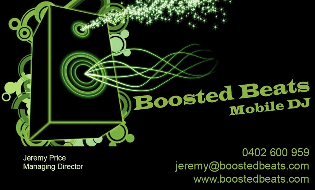 Boosted Beats Mobile DJ |  | 17 Florence Ct, Thuringowa Central QLD 4817, Australia | 0402600959 OR +61 402 600 959