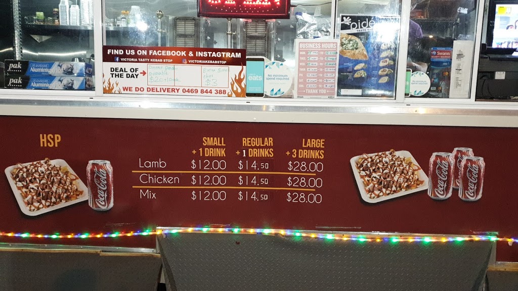 Victoria Tasty Kebab Stop | restaurant | 5 Mercer St, Geelong VIC 3220, Australia | 0469844388 OR +61 469 844 388