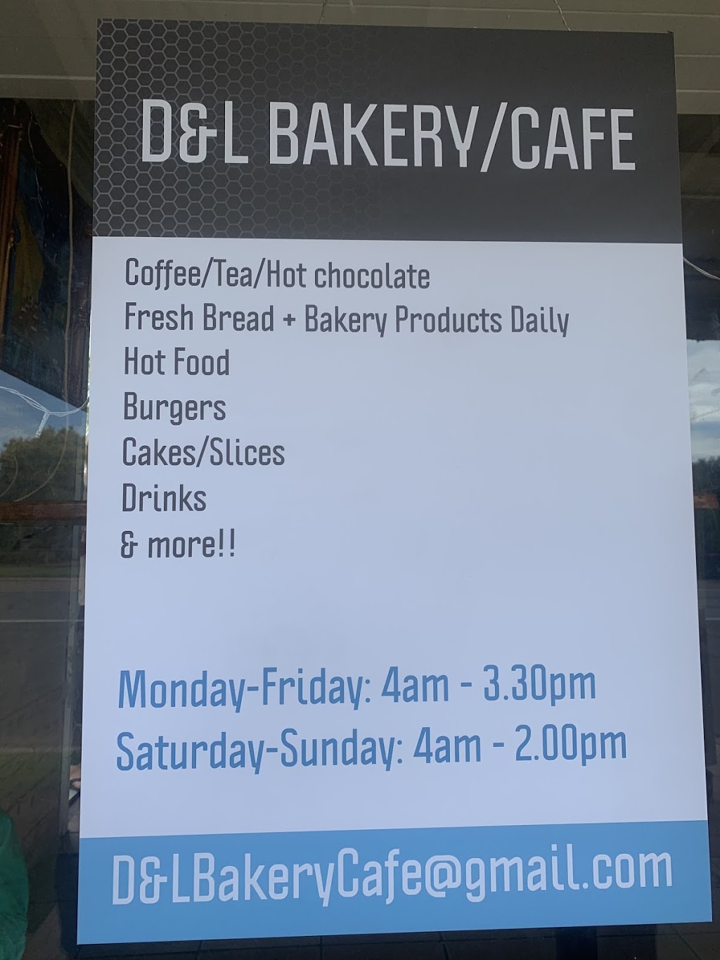 D&L Bakery/Cafe | cafe | 130 Wee Waa St, Boggabri NSW 2382, Australia | 0272289777 OR +61 2 7228 9777