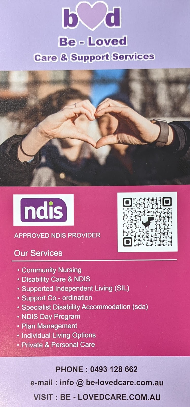 Be- Loved Care | 19 Davenport Cres, Cranbourne West VIC 3977, Australia | Phone: 0493 128 662