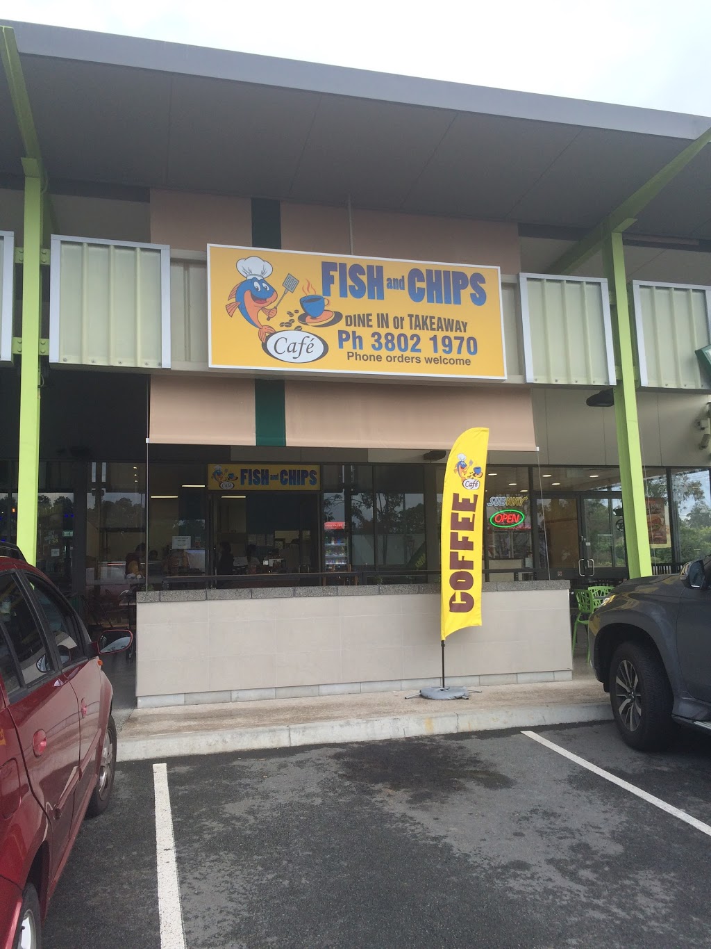 Fish And Chips Cafe | cafe | 6/3714 Mount Lindesay Hwy, Park Ridge QLD 4125, Australia | 0738021970 OR +61 7 3802 1970
