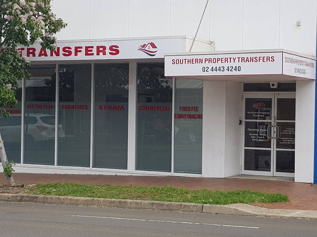 Southern Property Transfers | lawyer | 98 Worrigee St, Nowra NSW 2540, Australia | 0244434240 OR +61 2 4443 4240