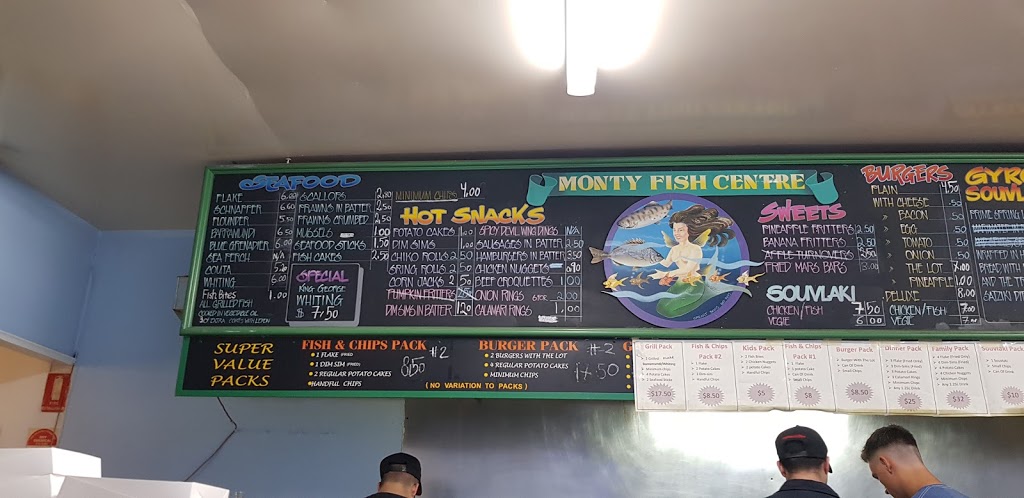 Monty Fish & Chips | meal takeaway | 9 Were St, Montmorency VIC 3094, Australia | 0394344403 OR +61 3 9434 4403
