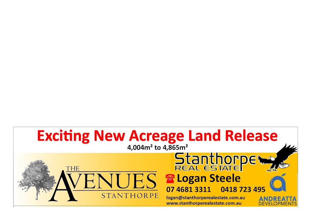 The Avenues Stanthorpe | 232 Sugarloaf Rd, Stanthorpe QLD 4380, Australia | Phone: 0418 723 495
