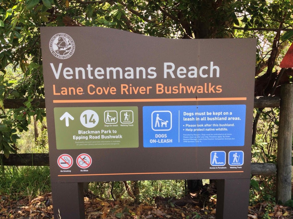 Ventemans Reach | park | 22 Mars Rd, Lane Cove West NSW 2066, Australia | 0299113555 OR +61 2 9911 3555