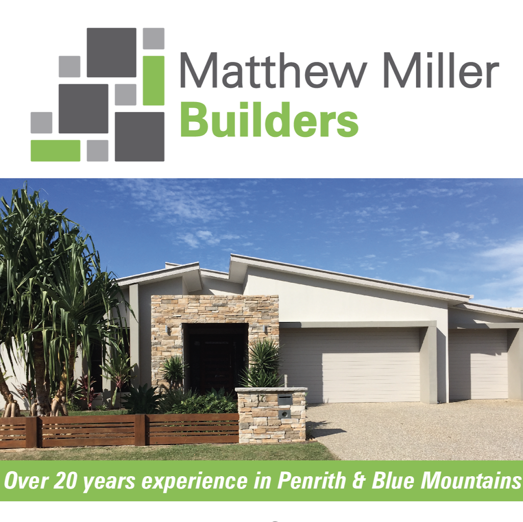 Matthew Miller Builders | home goods store | Blaxland, NSW 2774, Australia | 0414391724 OR +61 414 391 724