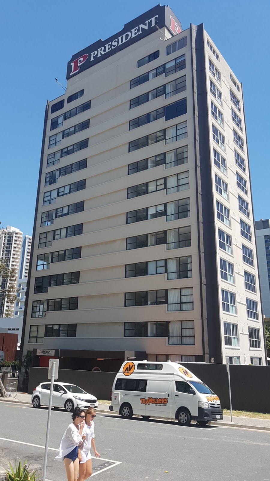 President Holiday Apartments | lodging | 29 Northcliffe Terrace, Surfers Paradise QLD 4217, Australia | 0755381944 OR +61 7 5538 1944