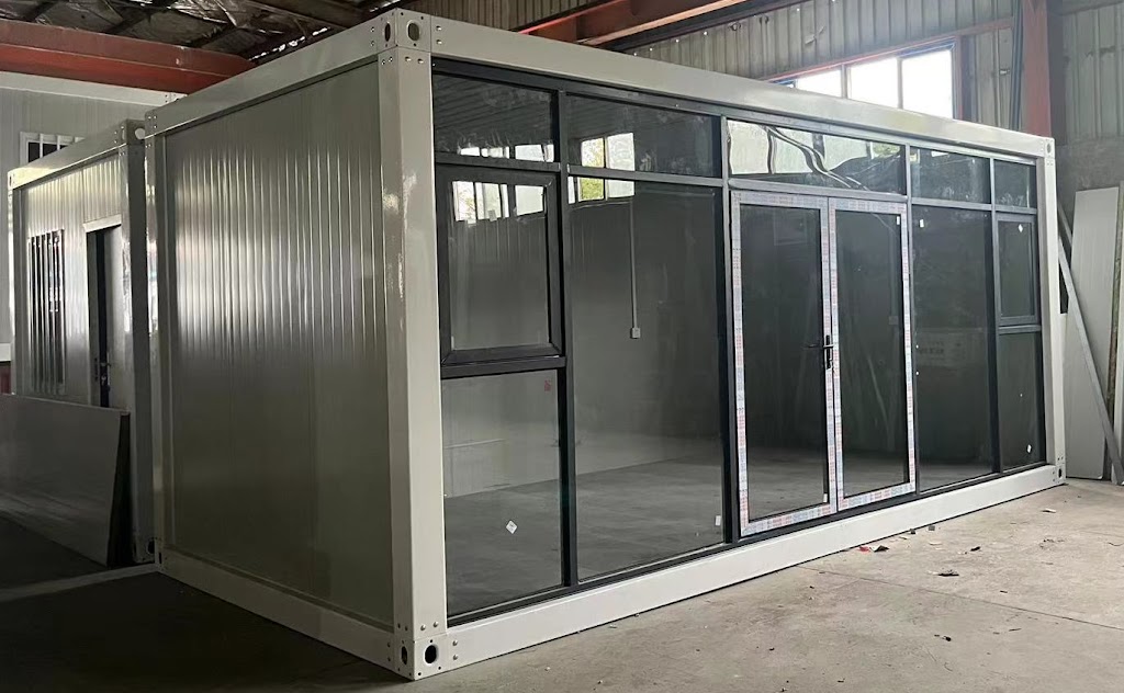 Tassie Flat pack container house | 1/20 Crooked Billet Dr, Bridgewater TAS 7030, Australia | Phone: (03) 6108 1352