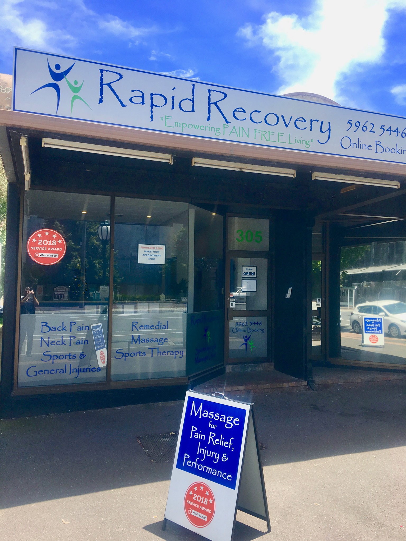 Rapid Recovery Sports Injury & Massag Clinic | health | 305 Maroondah Hwy, Healesville VIC 3777, Australia | 0359625446 OR +61 3 5962 5446