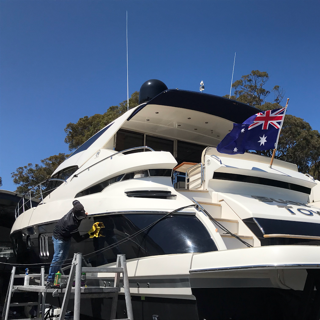 Boat detailing Pittwater | 4 Chiltern Rd, Ingleside NSW 2101, Australia | Phone: (02) 9999 1700