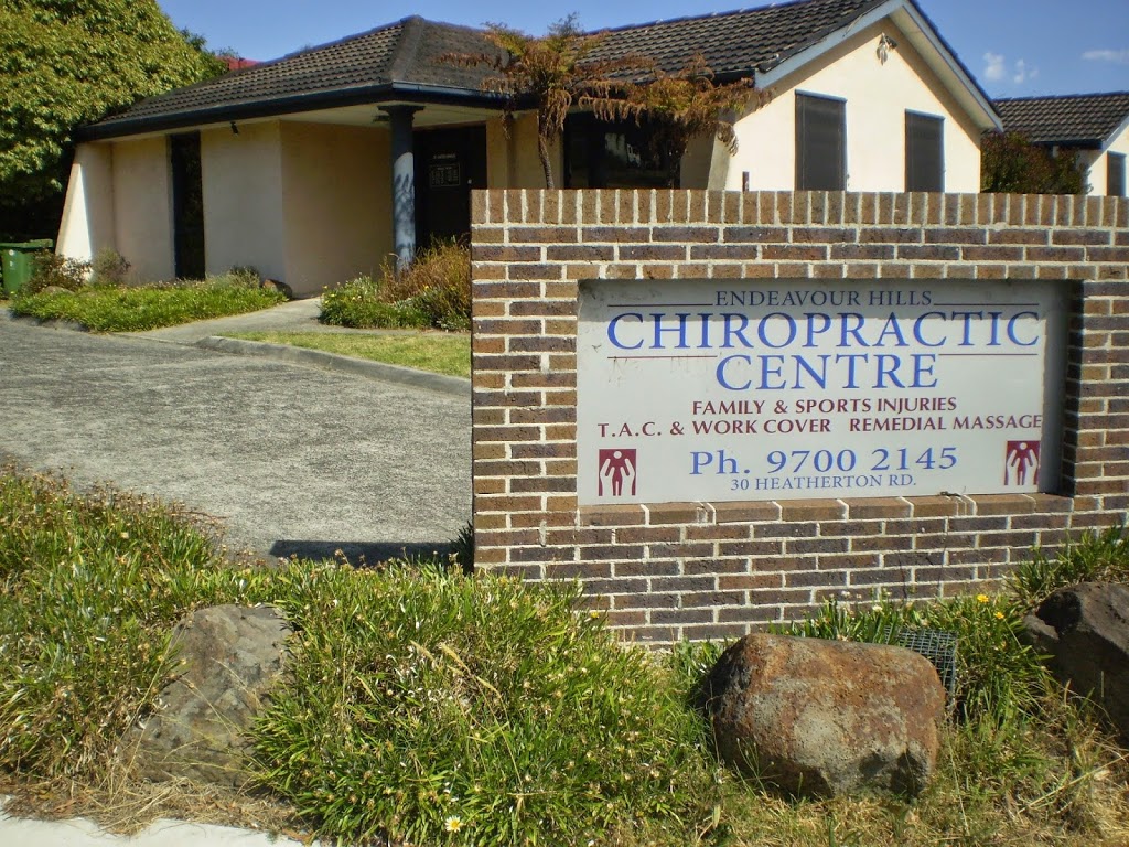 Endeavour Hills Chiropractic Clinic | health | 30 Heatherton Rd, Endeavour Hills VIC 3802, Australia | 0397002145 OR +61 3 9700 2145