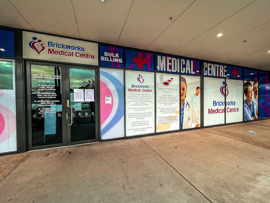 Brickworks Medical Centre | health | Brickworks Marketplace, 39/2 Ashwin Parade, Torrensville SA 5031, Australia | 0871601187 OR +61 8 7160 1187