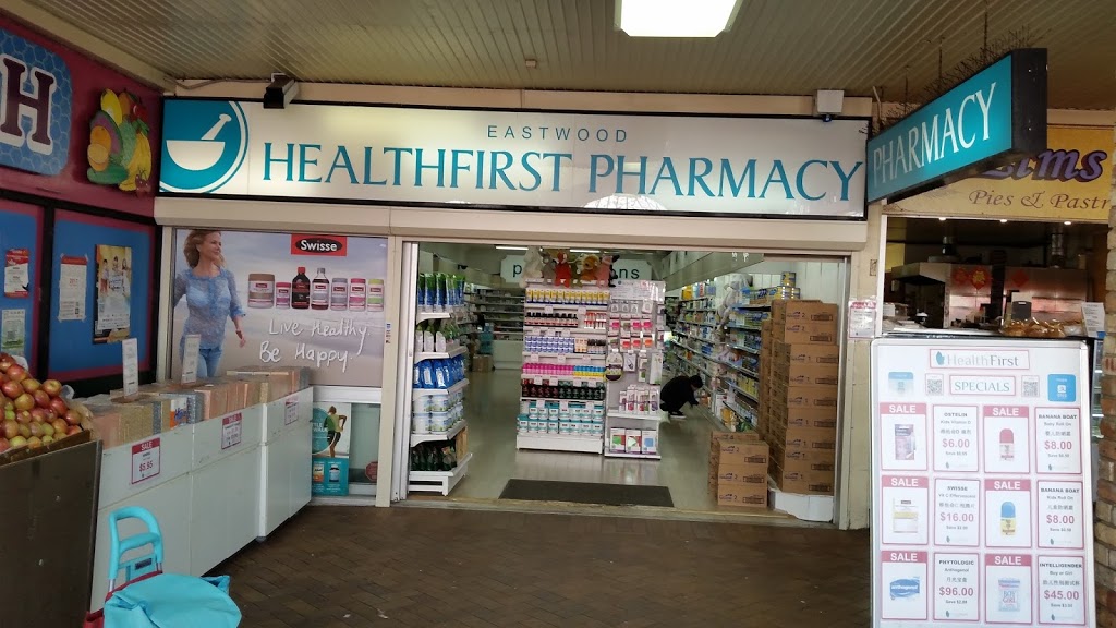 Eastwood HealthFirst Pharmacy | pharmacy | 9 Progress Ave, Eastwood NSW 2122, Australia | 0298741769 OR +61 2 9874 1769