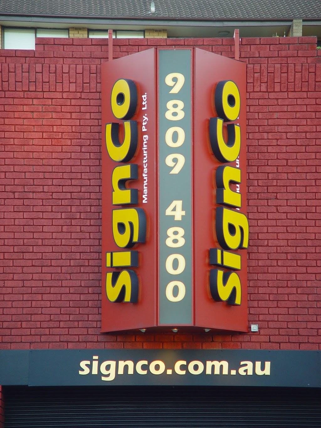 Signco Manufacturing Pty Ltd | 2A Lane Cove Rd, Ryde NSW 2112, Australia | Phone: 1300 744 626