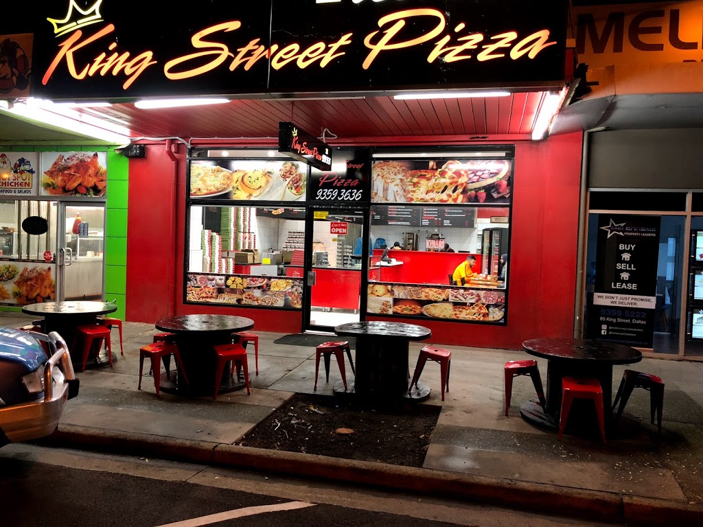 King Street Pizza | 83 King St, Dallas VIC 3047, Australia | Phone: (03) 9359 3636