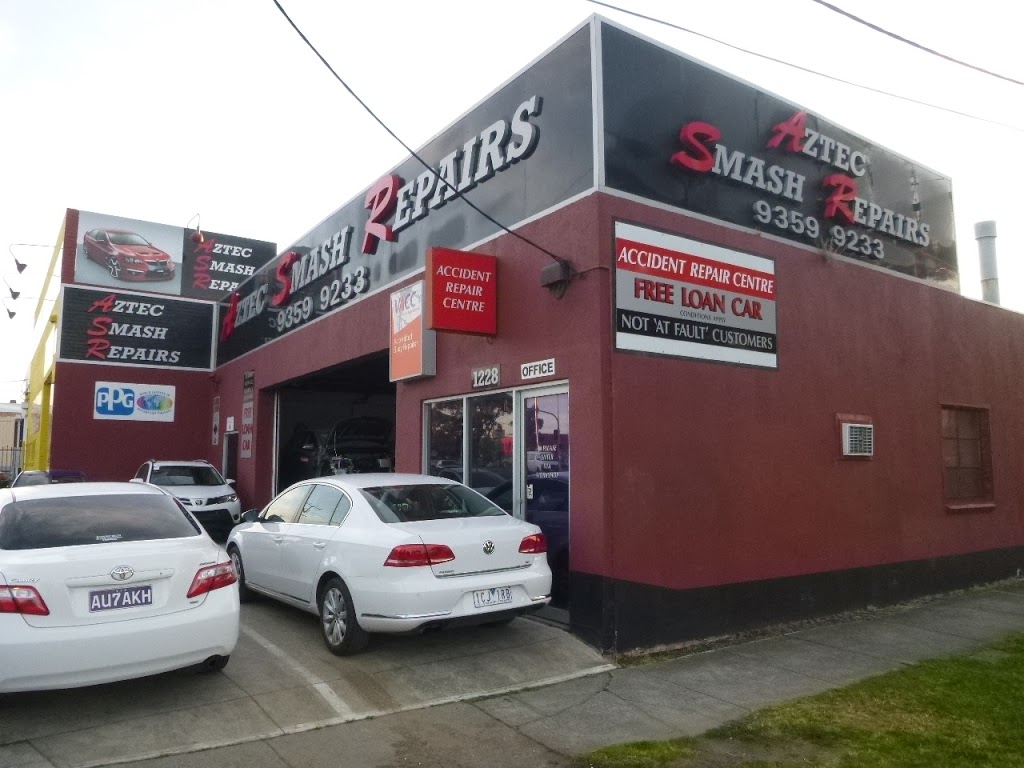 Aztec Smash Repairs | car repair | 1228 Sydney Rd, Fawkner VIC 3060, Australia | 0393599233 OR +61 3 9359 9233