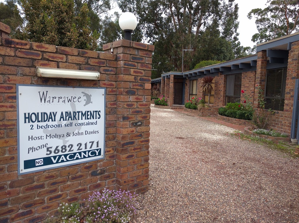 Warrawee Holiday Apartments | lodging | 38 Station Rd, Foster VIC 3960, Australia | 0356822171 OR +61 3 5682 2171