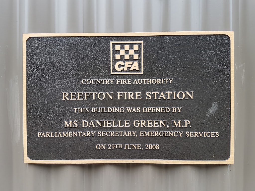 CFA Reefton | fire station | Reefton VIC 3799, Australia