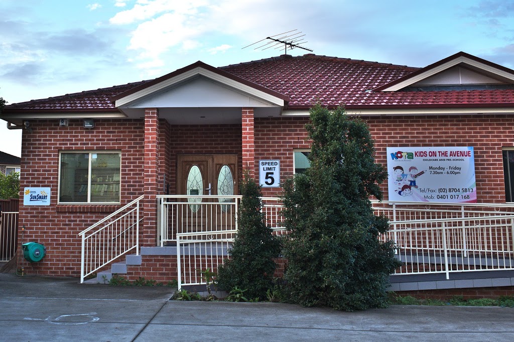 Kids On The Avenue Canley Vale |  | 116 The Avenue, Canley Vale NSW 2166, Australia | 0287045813 OR +61 2 8704 5813
