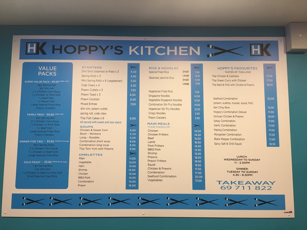 Hoppys Kitchen | restaurant | Pinaroo Dr, Glenfield Park NSW 2650, Australia | 0269711822 OR +61 2 6971 1822