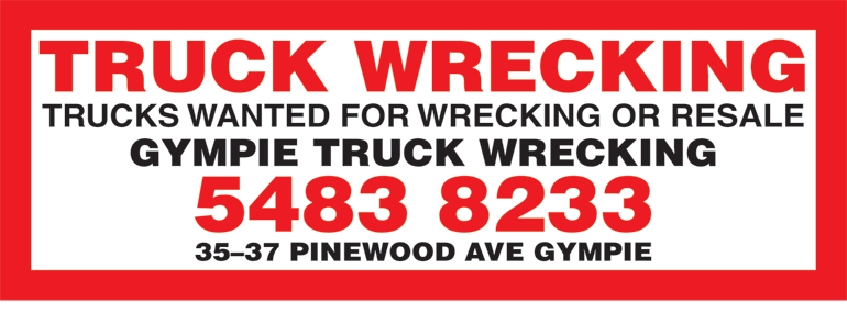 Gympie Truck Wrecking | 35 Pinewood Ave, Gympie QLD 4570, Australia | Phone: (07) 5483 8233