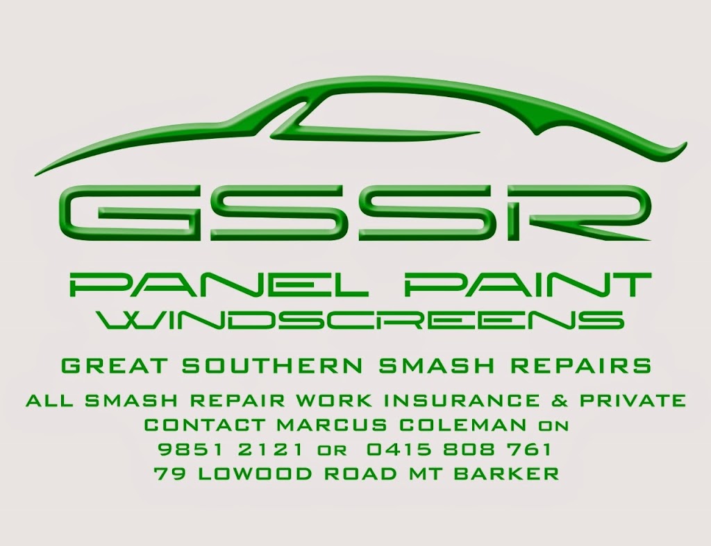Great Southern Smash Repairs | car repair | 79 Lowood Rd, Mount Barker WA 6323, Australia | 0898512121 OR +61 8 9851 2121