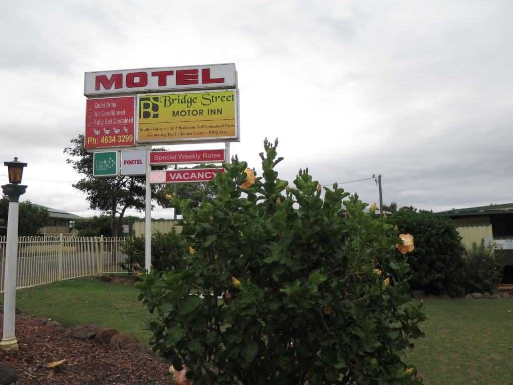 Bridge Street Motor Inn | lodging | 291 Bridge St, North Toowoomba QLD 4350, Australia | 0746343299 OR +61 7 4634 3299