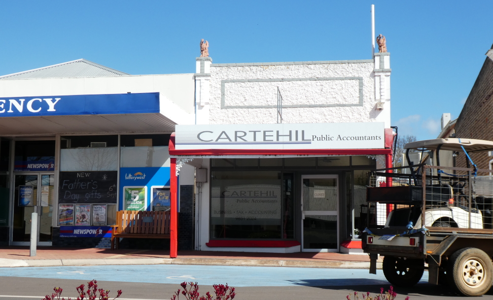 CARTEHIL Public Accountants |  | 25 Lowood Rd, Mount Barker WA 6324, Australia | 0898512024 OR +61 8 9851 2024