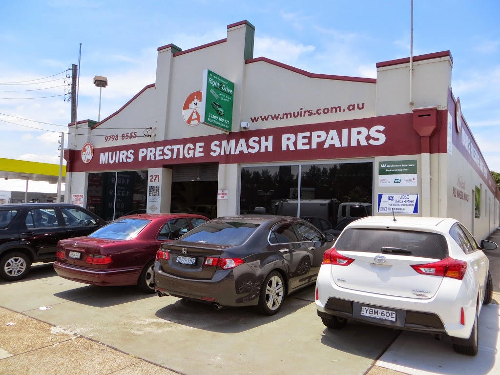 Muirs Prestige Smash Repairs | car repair | 271 Parramatta Rd, Haberfield NSW 2045, Australia | 0297988555 OR +61 2 9798 8555