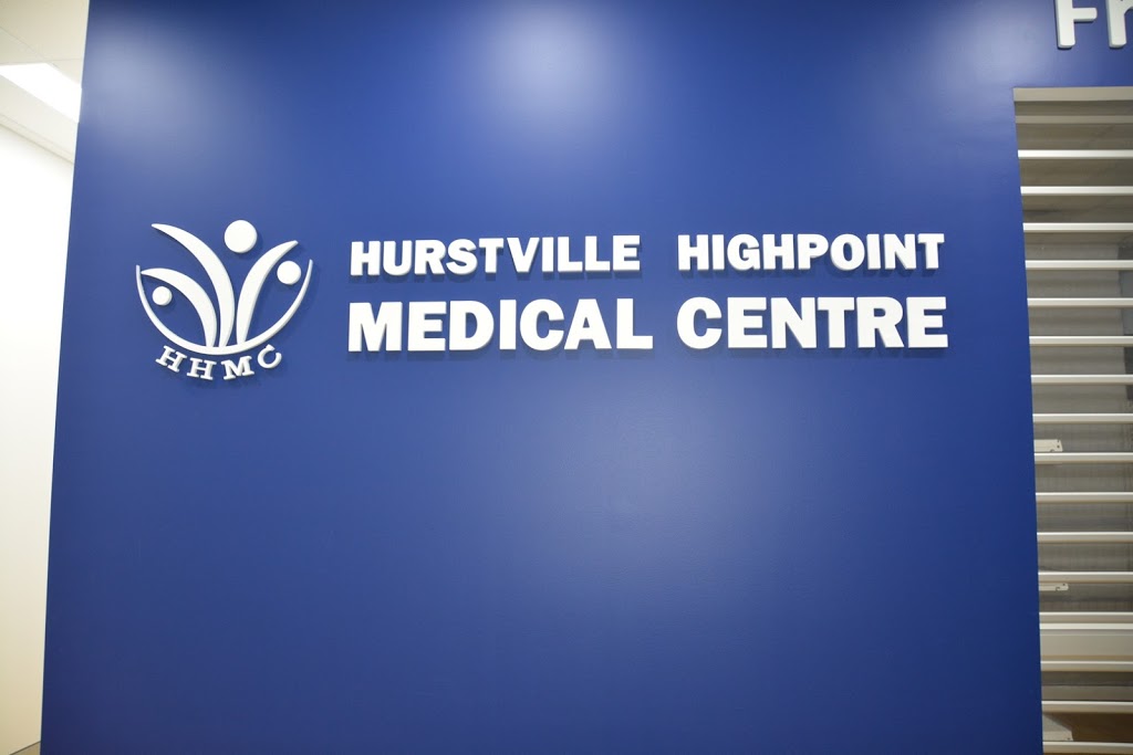 Hurstville Highpoint Medical Centre | doctor | shop 1/458-460 Forest Rd, Hurstville NSW 2220, Australia | 0280659618 OR +61 2 8065 9618