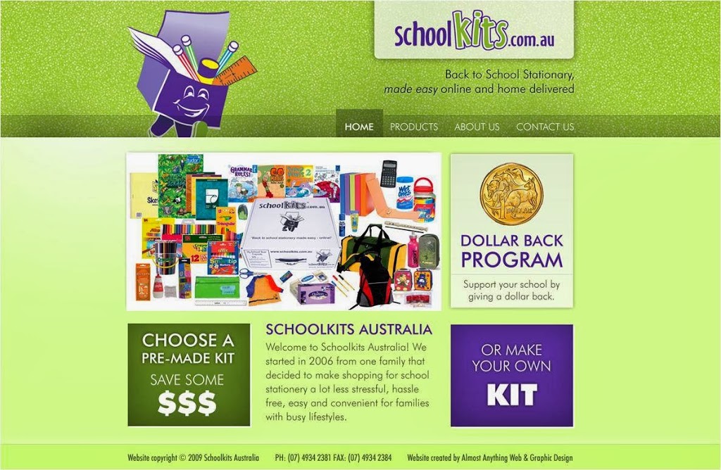 School Kits Australia | store | 25 Zammit St, Deception Bay QLD 4508, Australia | 0738882190 OR +61 7 3888 2190