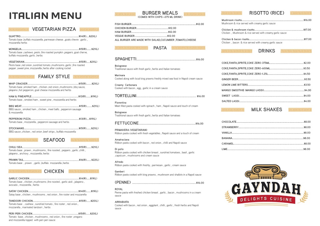Gayndah Delights Cuisine | 43 Capper St, Gayndah QLD 4625, Australia | Phone: (07) 4161 1504