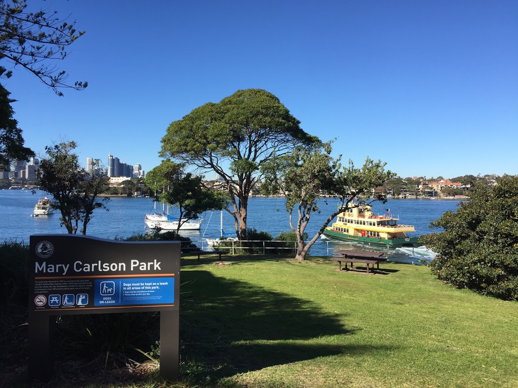 Mary Carlson Park | park | 36 Lower Serpentine Rd, Greenwich NSW 2065, Australia