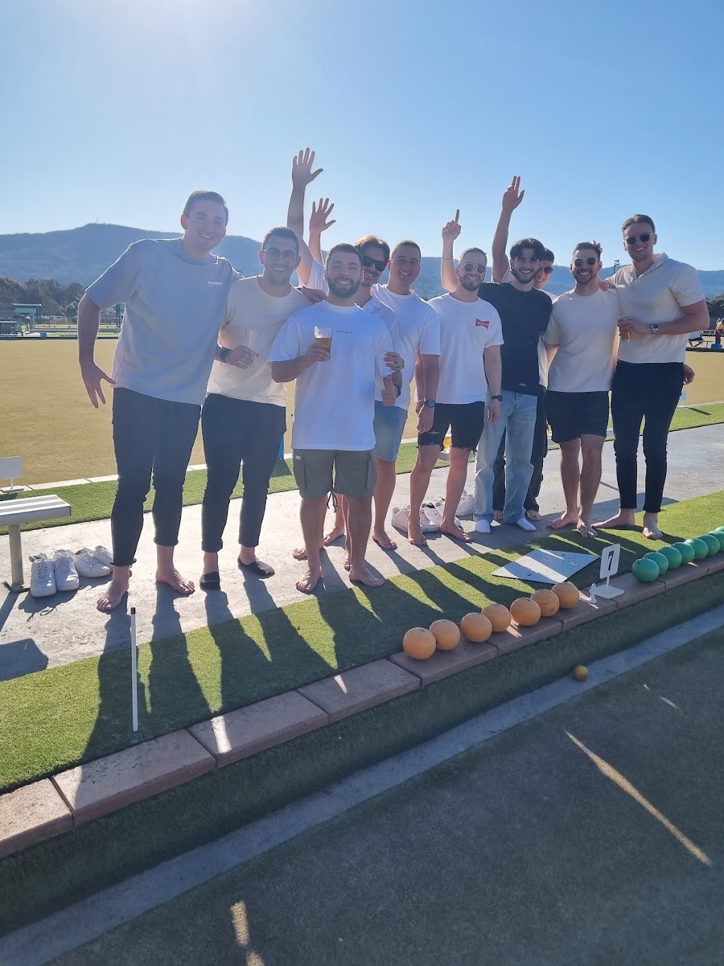 Barefoot Bowls Party | 2A Towradgi Rd, Towradgi NSW 2518, Australia | Phone: 0418 673 618