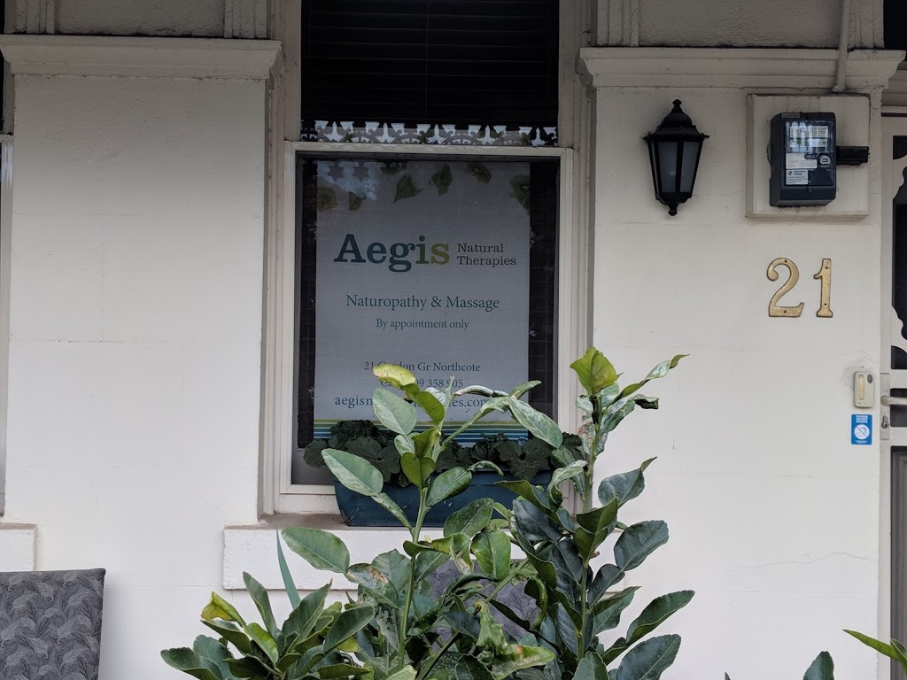 Aegis Natural Therapies | 21 Gordon Grove, Northcote VIC 3070, Australia | Phone: 0409 358 905