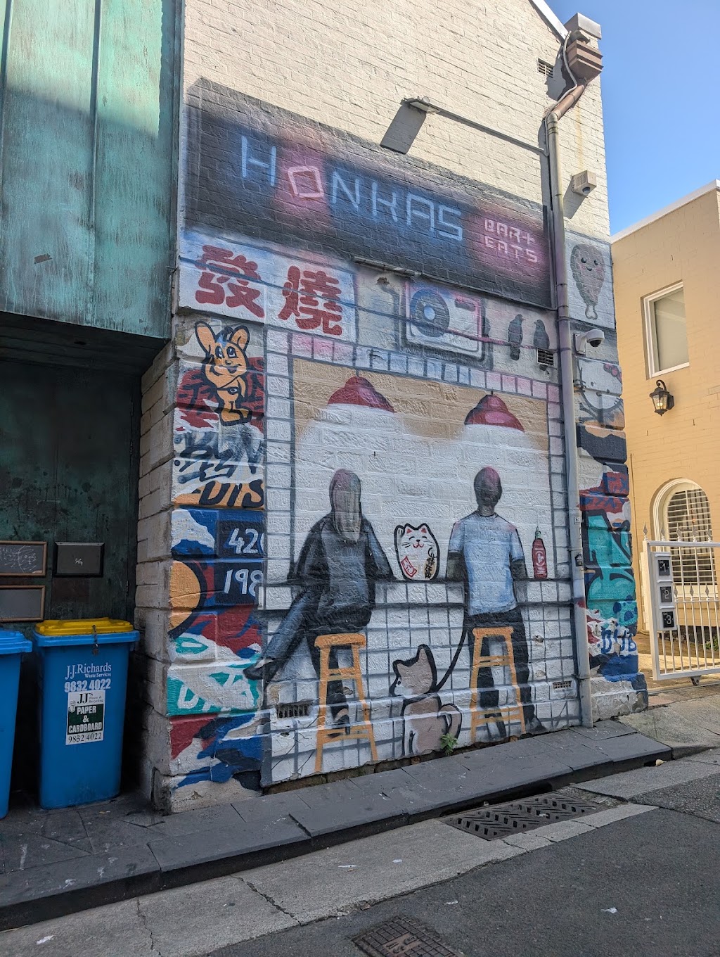 Honkas Bar + Eats | 11 Roslyn St, Potts Point NSW 2011, Australia | Phone: (02) 9331 1184
