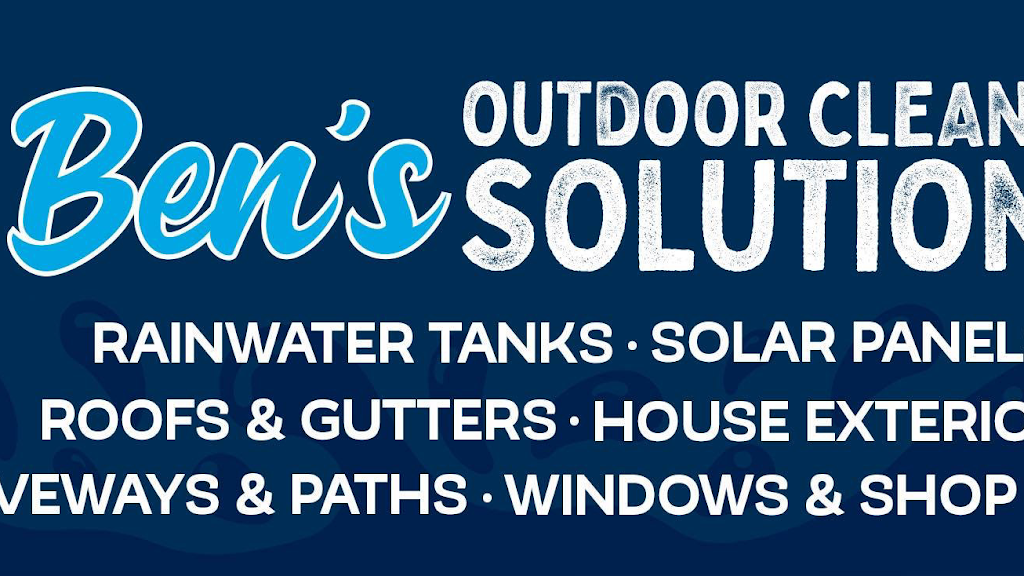 Bens Outdoor Cleaning Solutions | 2 Benstead Ct, Widgee QLD 4570, Australia | Phone: 0457 335 597