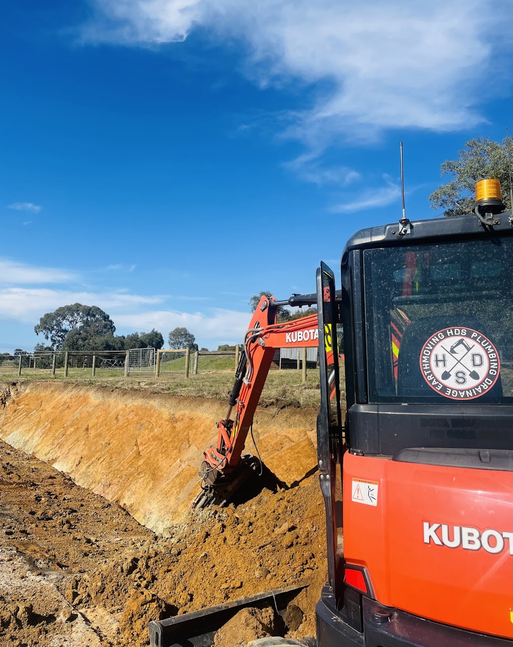 HDS Plumbing, Drainage and Earthmoving | 3690 Goulburn Valley Hwy, Cathkin VIC 3714, Australia | Phone: 0438 655 675