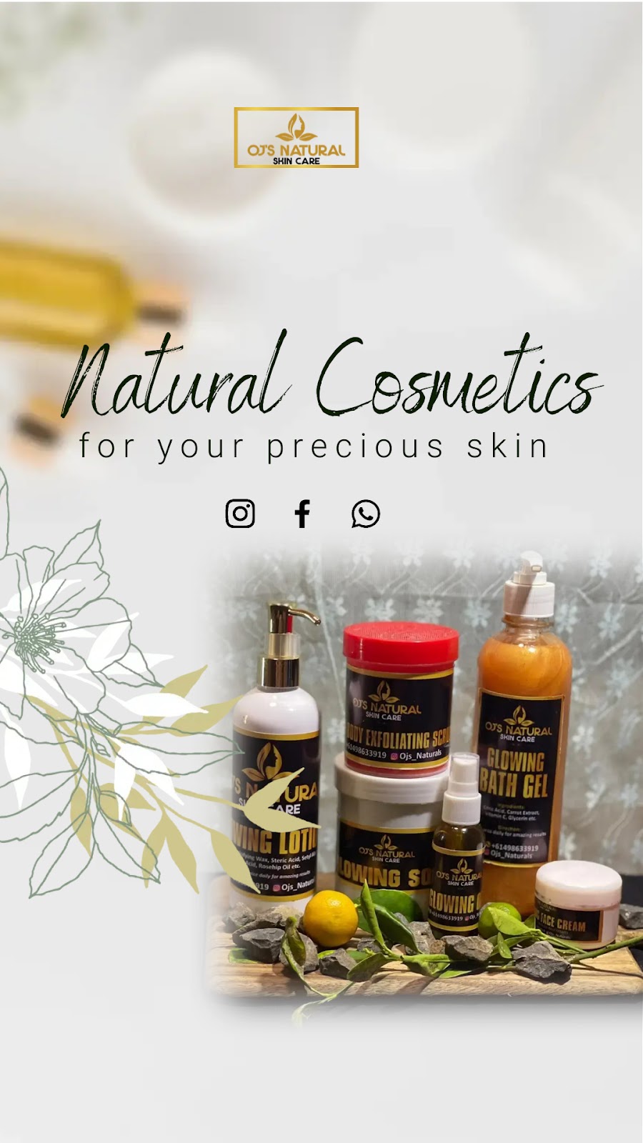 OJS Naturals Skincare |  | Fryar Rd, Eagleby QLD 4207, Australia | 0498633919 OR +61 498 633 919