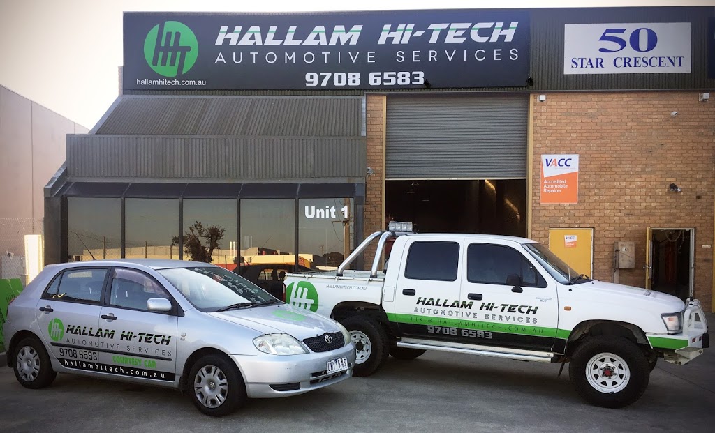 Hallam Hi-Tech Automotive Services | car repair | 1/50 Star Cres, Hallam VIC 3803, Australia | 0397086583 OR +61 3 9708 6583
