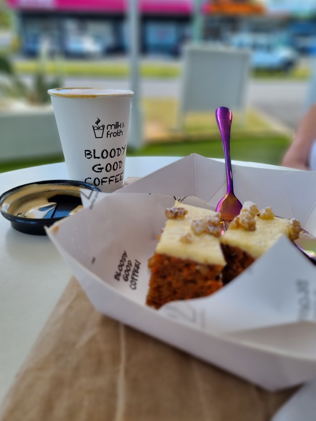 Milk & Froth Aspley | 611 Robinson Rd W, Aspley QLD 4034, Australia | Phone: 0400 400 560
