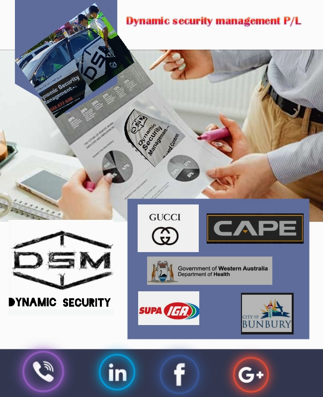 Dynamic Security Management Pty Ltd | 31 Carlingford Ct, Australind WA 6233, Australia | Phone: (08) 9796 1702