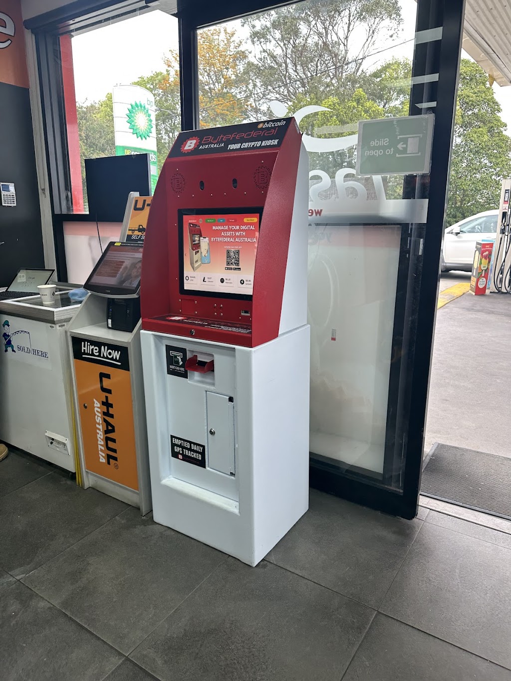 ByteFederal Australia Bitcoin ATM (BP Milton) | 32/36 Princes Hwy, Milton NSW 2538, Australia | Phone: 1300 298 328