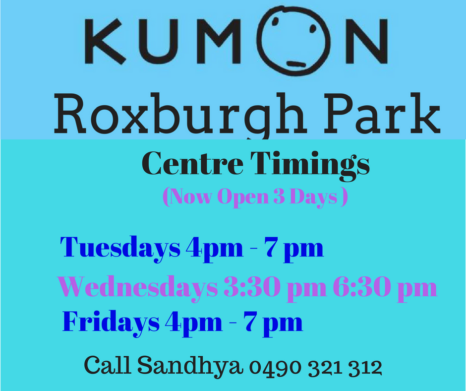 Kumon Roxbugh Park Education Centre |  | 75 Lakeside Dr, Roxburgh Park VIC 3064, Australia | 0490321312 OR +61 490 321 312